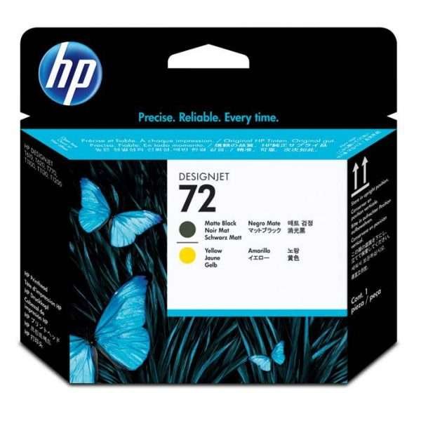 Cabezal HP C9384A (72) Mate Black & Yellow T610 | JYN