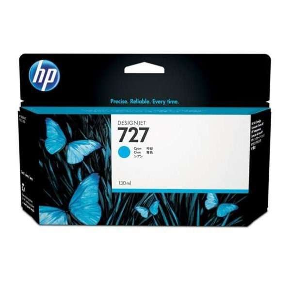 Tinta HP B3P19A (727A) Cyan 130ml | JYN