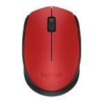 Mouse Logitech M170 Optico Wireless Red | JYN