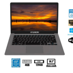 LAPTOP HYUNDAI CELERON N4020 HYBOOK, PANTALLA 14.1 PULGADAS IPS HD, RAM 4GB, DISCO SOLIDO SSD 128GB, WINDOWS 10 PRO (HT14CCIC44EGP)