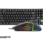 COMBO 2 EN UNO GAMBYTE DESTROYER, TECLADO MECANICO GAMING SWITCH ROJO CON RETROILUMINACION RGB, MOUSE 9 BOTONES SENSOR HASTA 6200 DPI(GI-DESTROYER-MR)