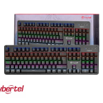 TECLADO CYBERTEL MECANICO, GAMER COMBAT KGX1000, TECLAS ANTI-GHOSTING, CON EFECTOILUMINACION LED RGB, CONEXION USB (CBX-KGX1000)