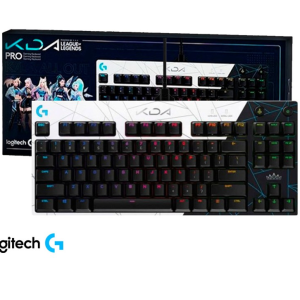 TECLADO LOGITECH GAMER PRO, ILUMINACIÓN RGB LED LIGHTSYNC, INTERRUPTORES GX BLUE CON CLICK PERCEPTIBLE (920-010074)