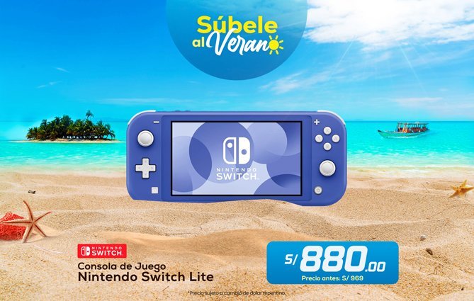 Bienvenidos 2024 91 Consola de Juego Nintendo Switch Lite Azul 1
